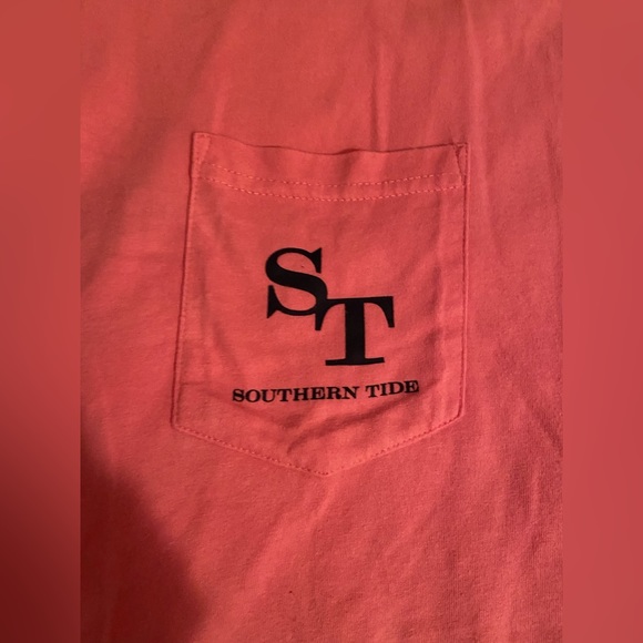 Southern Tide Soft Pocket T-Shirt, Size L - Picture 2 of 4